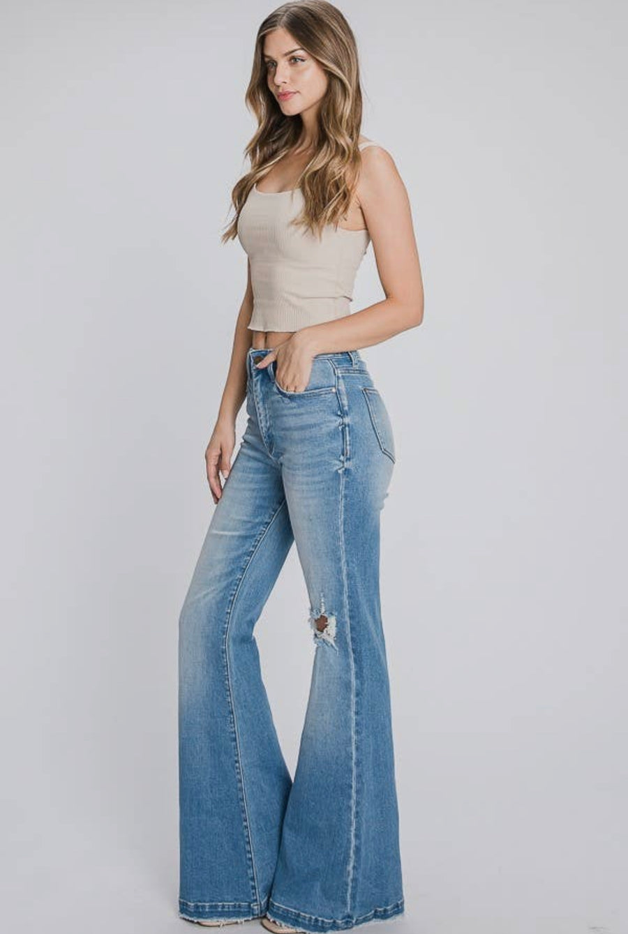 70’s Distressed Jeans