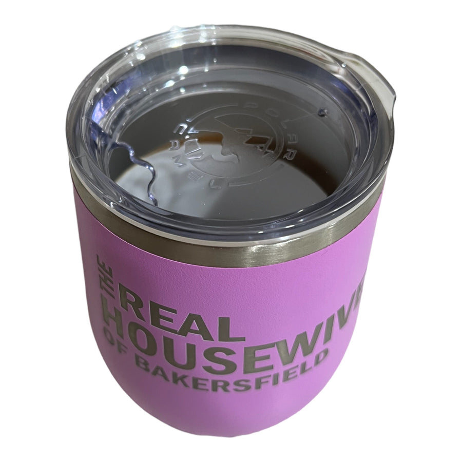 Real Housewives of Bakersfield Wine Tumbler - Lavender