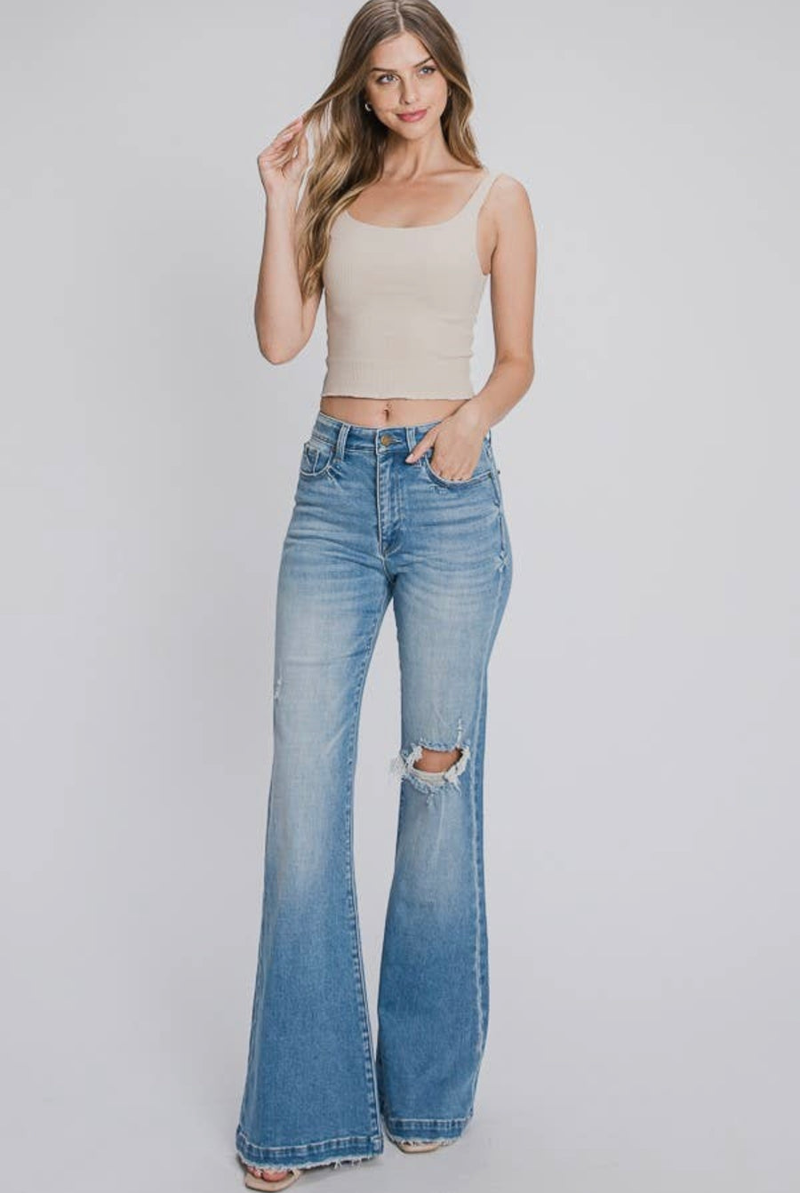 70’s Distressed Jeans