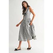 Timeless Gingham Midi Dress