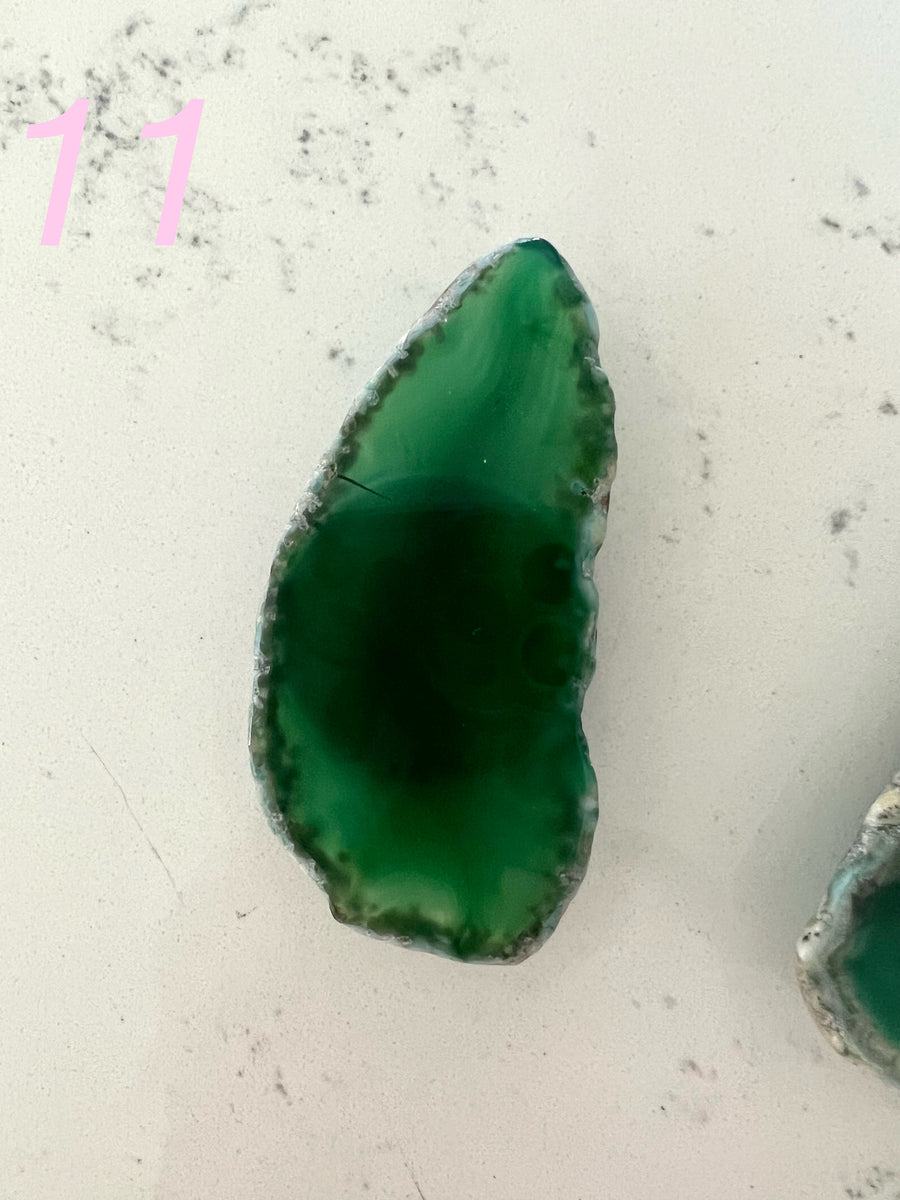 Green Agate Phone Grip