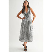 Timeless Gingham Midi Dress