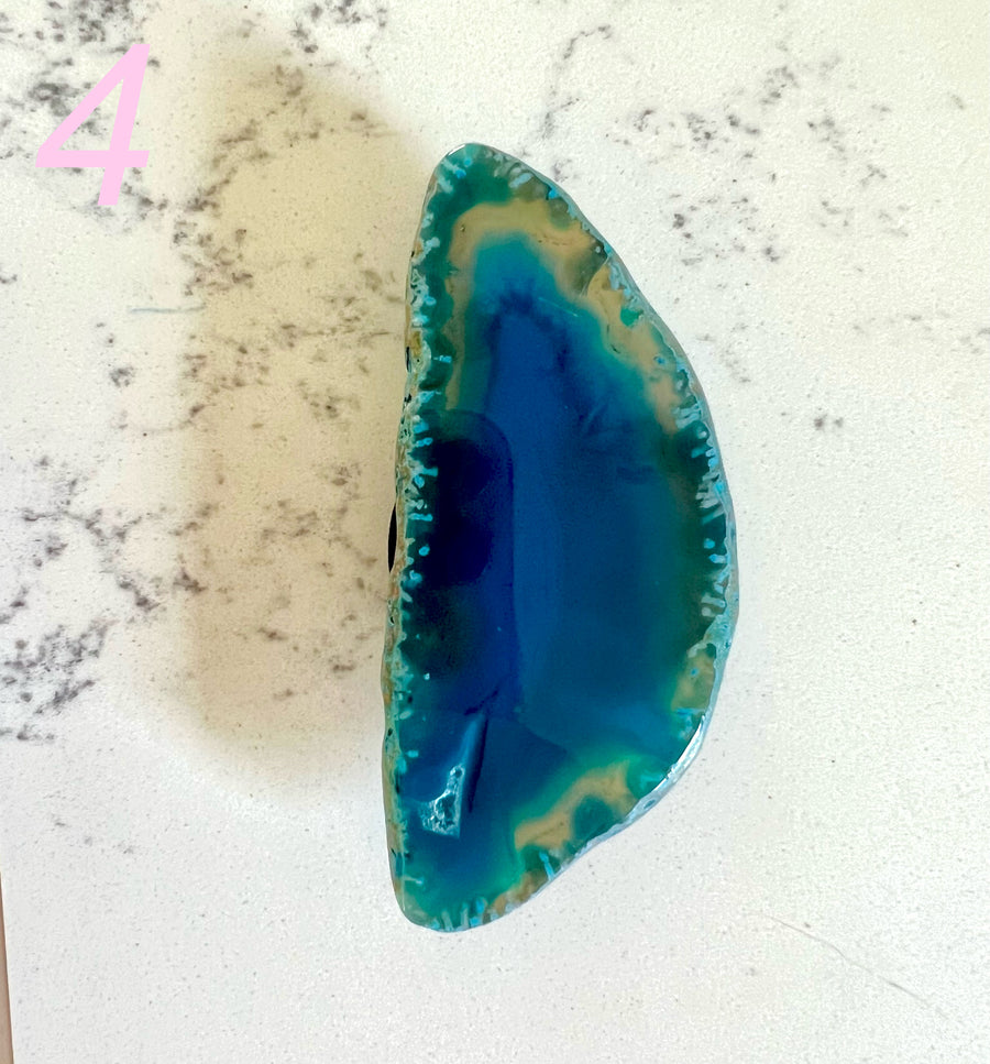 Blue Agate Phone Grip