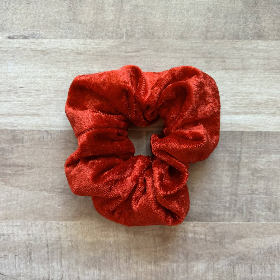 Red Velvet Handmade Scrunchie