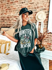 Monster Mash Halloween Graphic Shirt