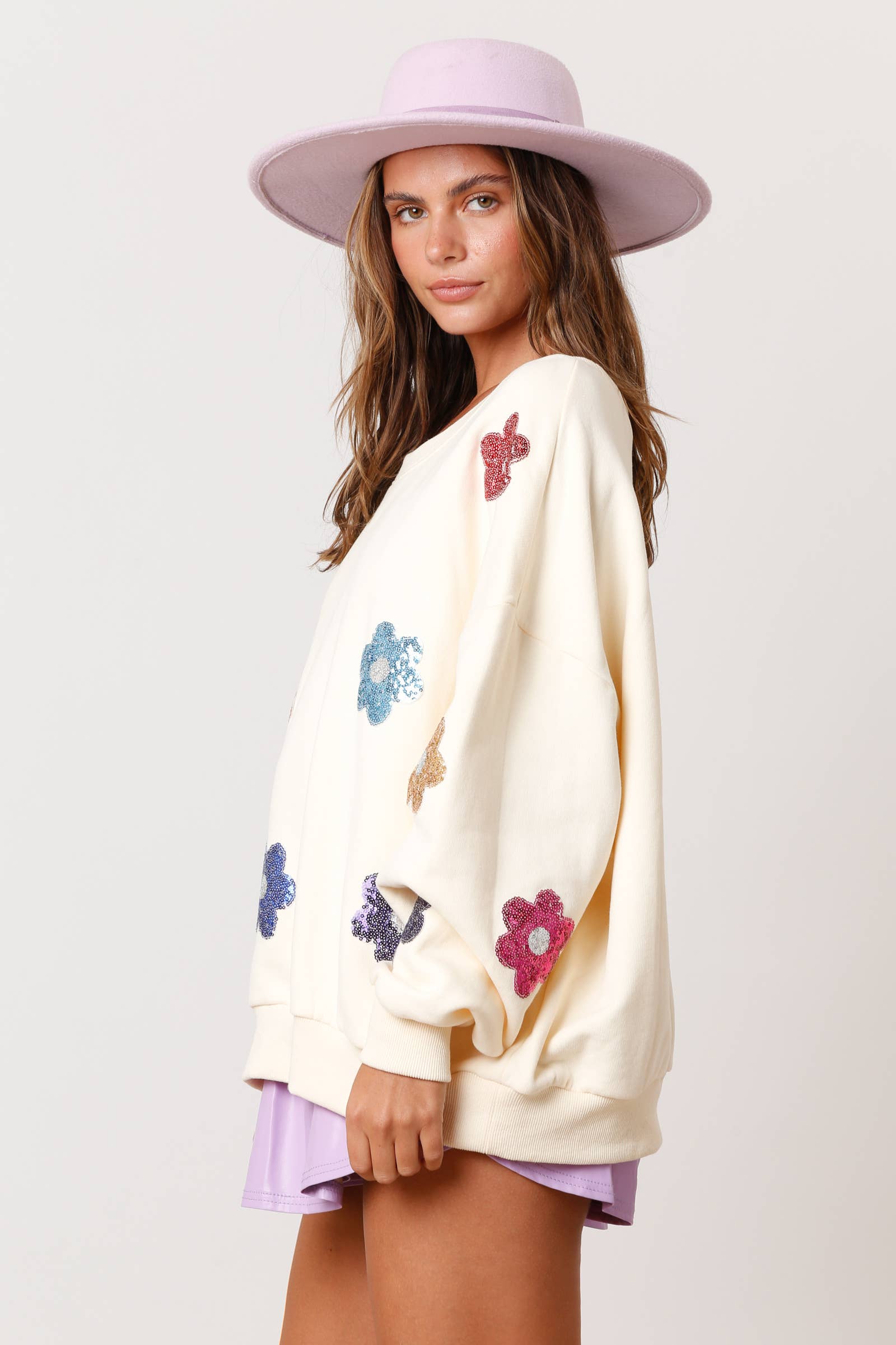 Flower Patch Pullover