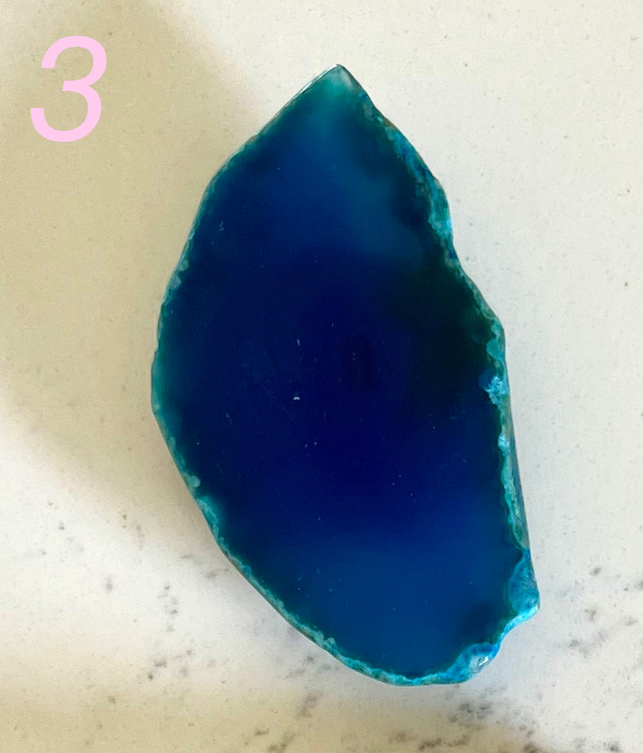 Blue Agate Phone Grip