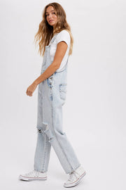 90’s Washed Women’s Overalls