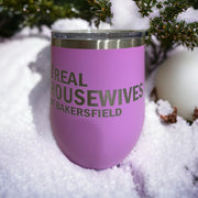 Real Housewives of Bakersfield Wine Tumbler - Lavender