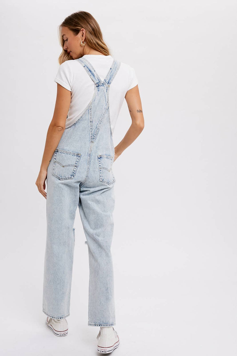 90’s Washed Women’s Overalls