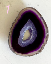 Purple Agate Phone Grip