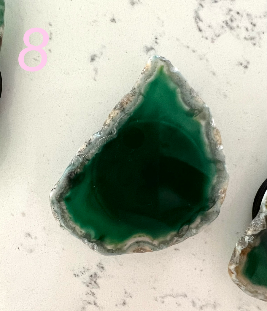 Green Agate Phone Grip