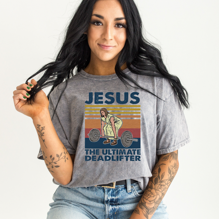 Jesus Dead Lifter T-Shirt