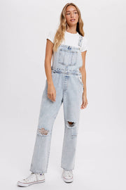 90’s Washed Women’s Overalls