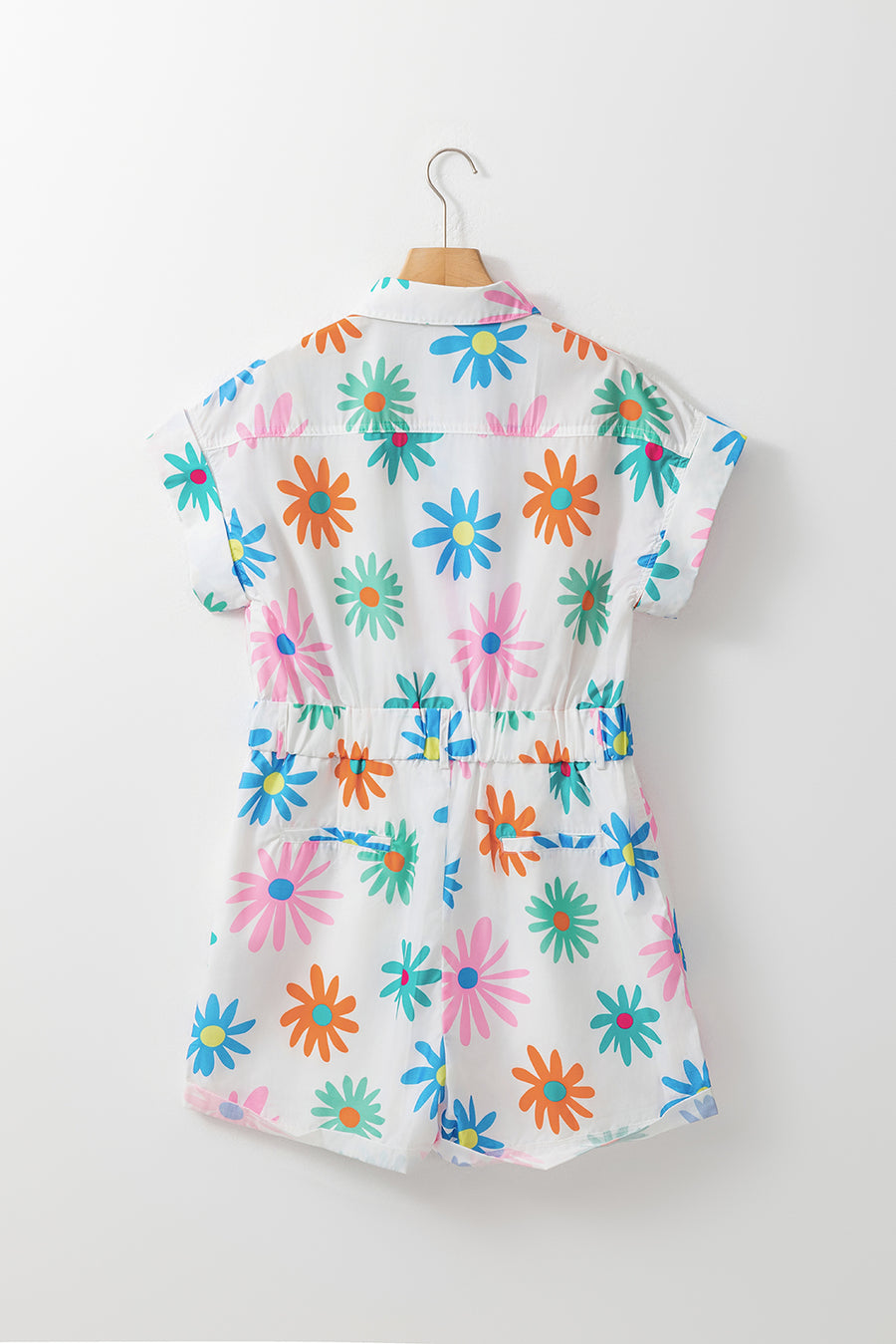 Retro Floral Romper