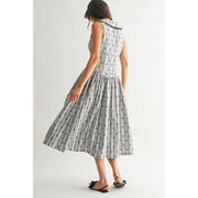 Timeless Gingham Midi Dress