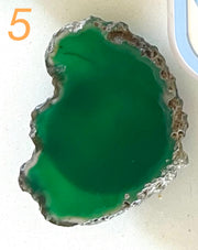 Green Agate Phone Grip