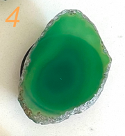 Green Agate Phone Grip