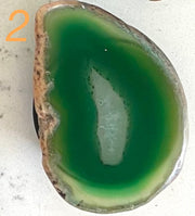 Green Agate Phone Grip