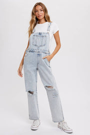 90’s Washed Women’s Overalls