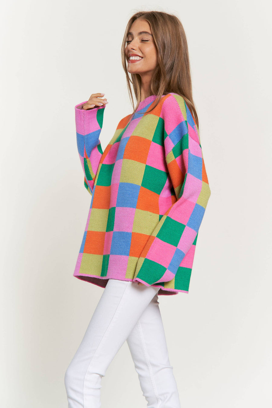 Color Blocked Sweater