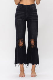 90S VINTAGE CROP FLARE JEAN